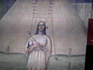 Oscar Howe mural at Mobridge