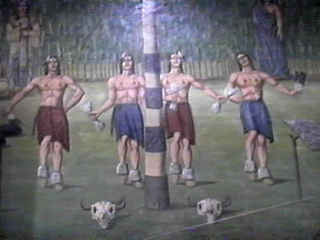 Oscar Howe mural at Mobridge